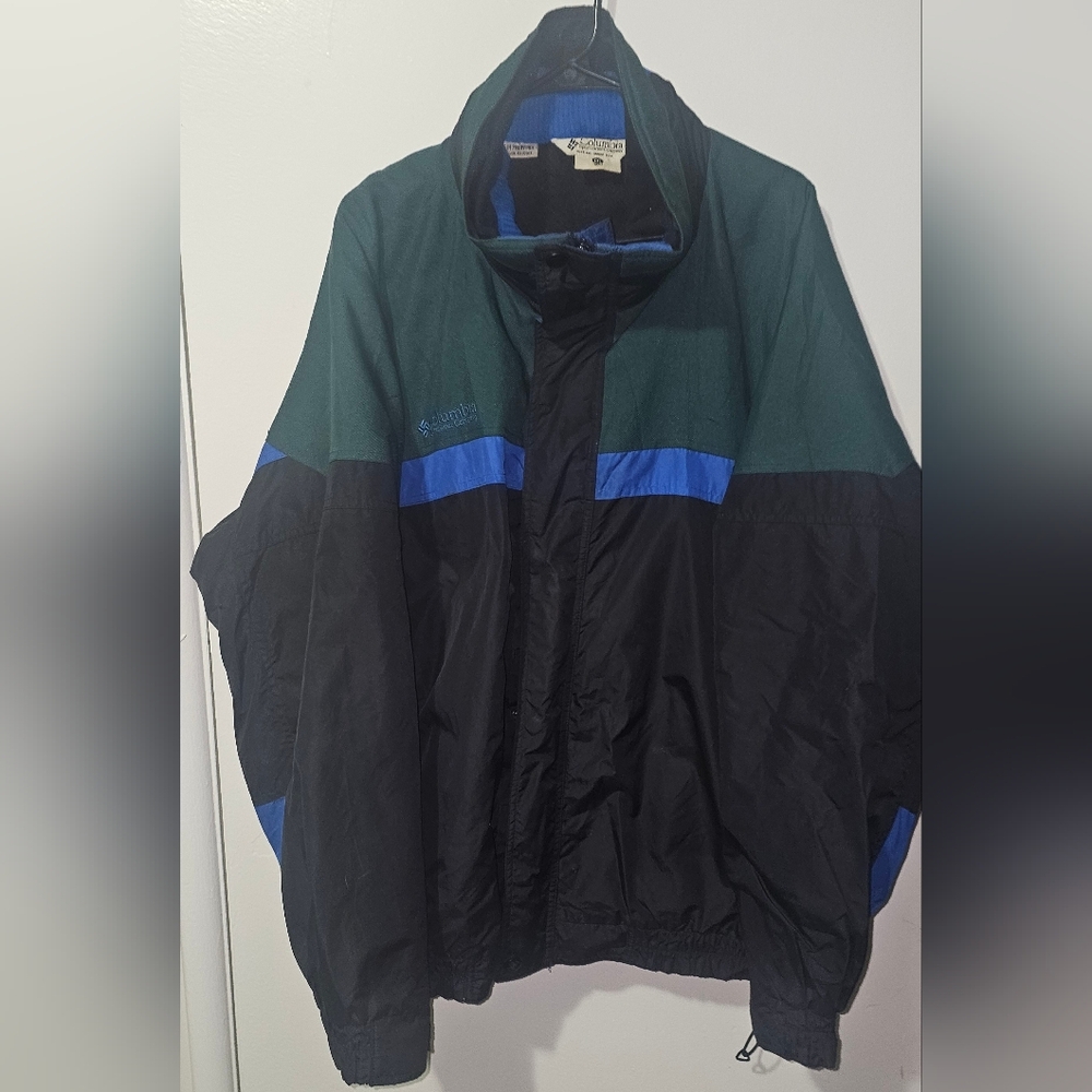 Vintage Columbia Bugaboo 3-in-1 Ski Jacket | Green Blue Black | Men’s XXL | 90s